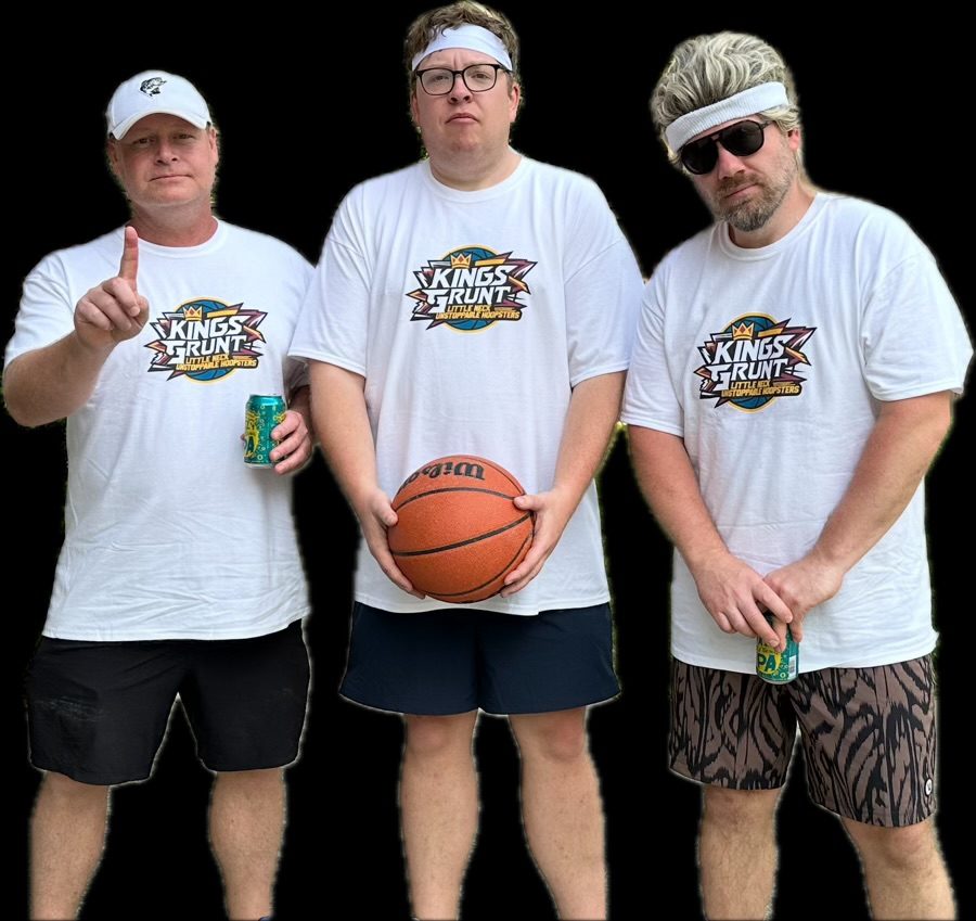 Unstoppable Hoopsters alternate white shirt look