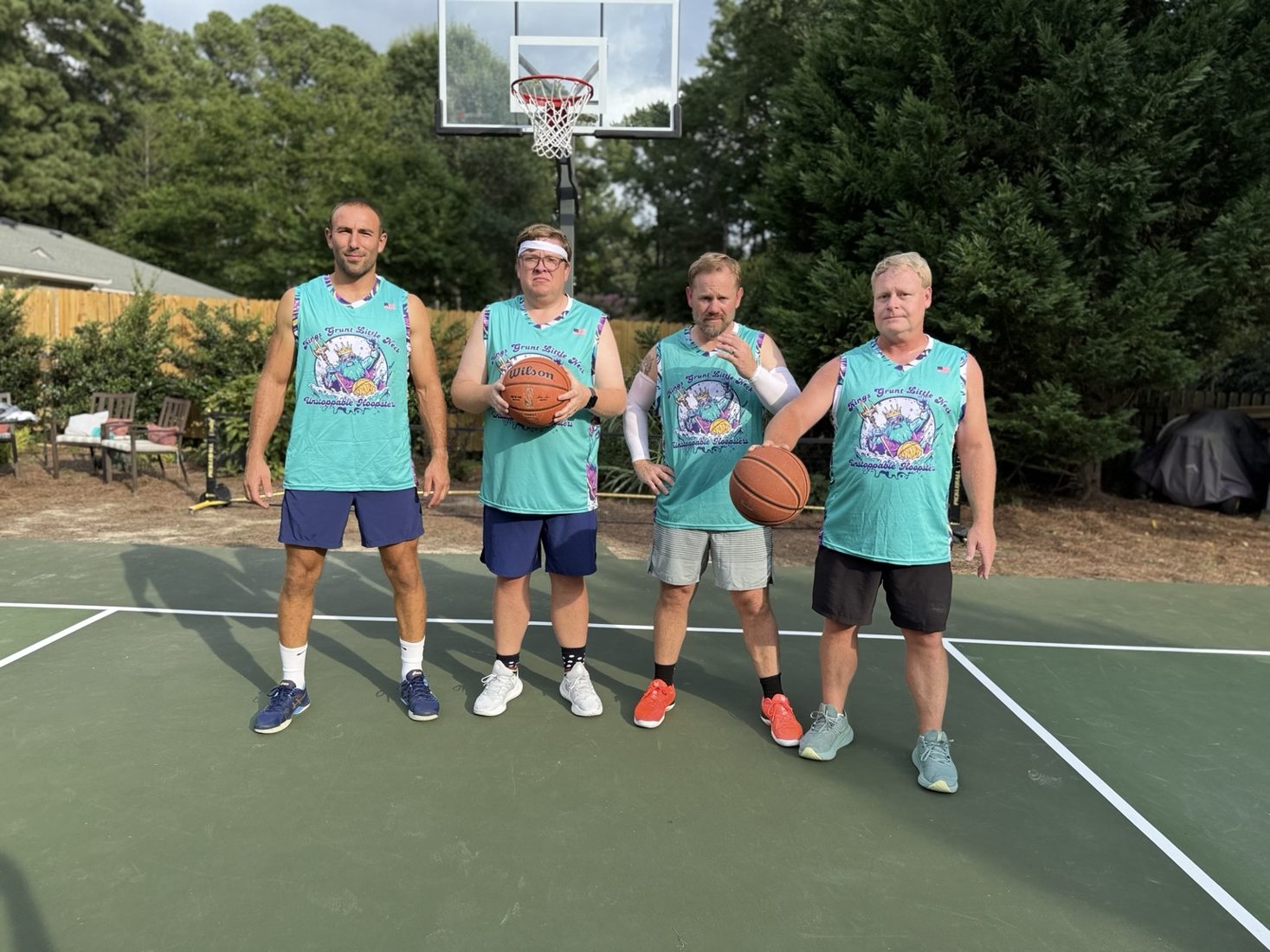 Unstoppable Hoopsters lineup
