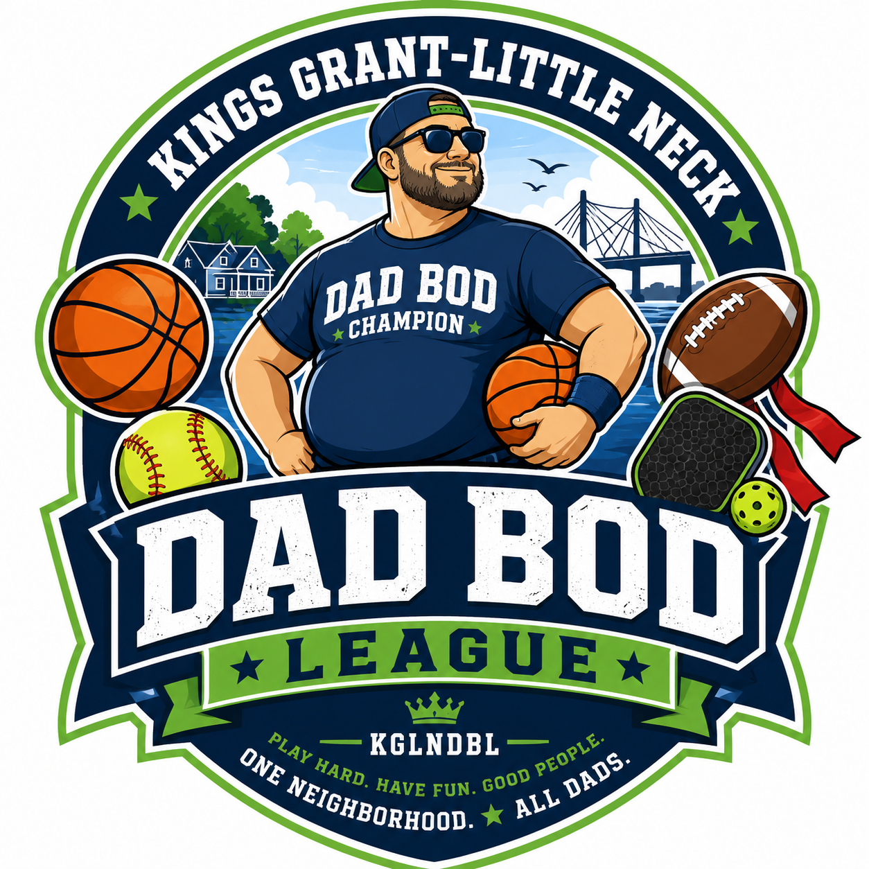 Dad Bod League logo